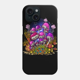 Ocean Bottom Magic Mushrooms Phone Case