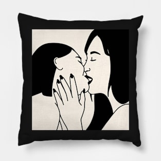 GIRL KISS GIRL Pillow