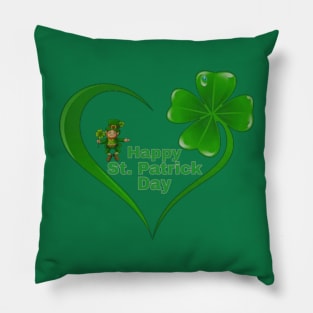 Happy St. Patrick day Pillow