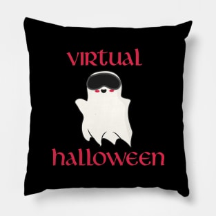 Virtual halloween Pillow