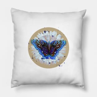 lunatic butterfly Pillow