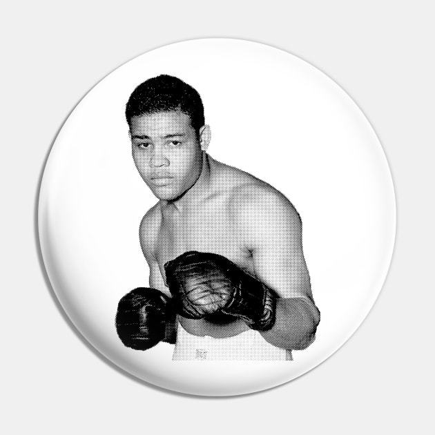 Joe Louis art Pin by CHROME BOOMBOX