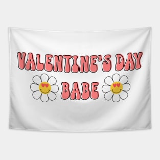 Retro Valentine's Day Babe Tapestry