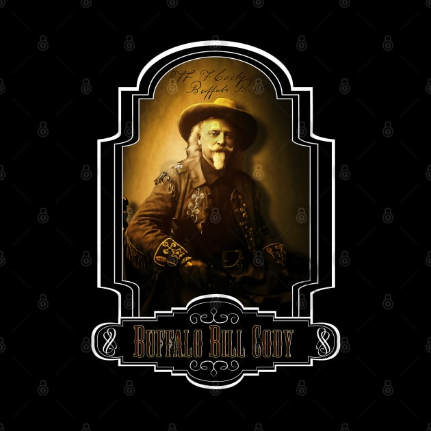 Buffalo Bill Cody Design by HellwoodOutfitters