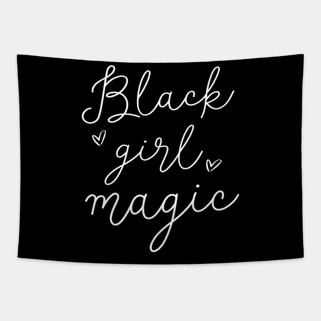 Black Girl Magic Tapestry by gatherandgrace