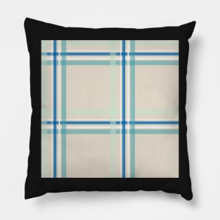 CLARK PLAID PILLOWS SUNNY BEACH COLORS PATTERN DESIGN FOR PILLOWS, THROWS, BLANKETS, DUVET COVER Pillow