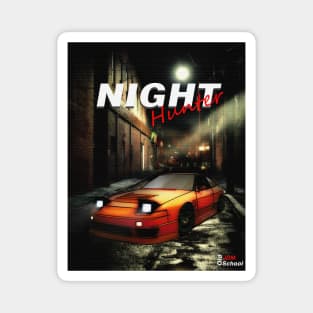 JDM 240SX [Red] Night Hunter Magnet