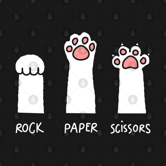 Rock Paper Scissors: Funny cat by threadfulcat