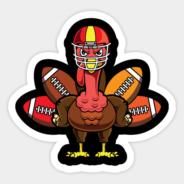 American Football Turkey Thanksgiving Funny Costume Turkey