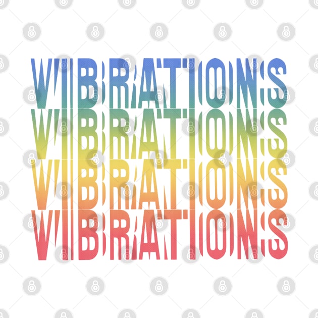 Vibrations - Retro Typography Design by DankFutura