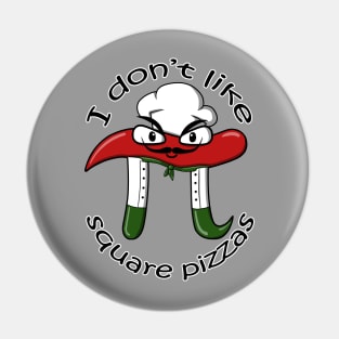 Square pizzas Pin