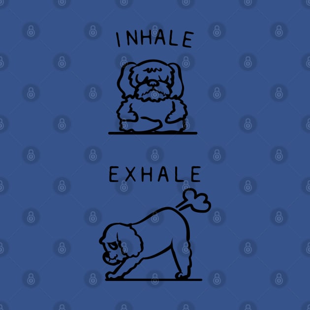 Inhale Exhale Cockapoo by huebucket