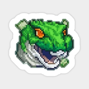 Head animal pixel art Magnet