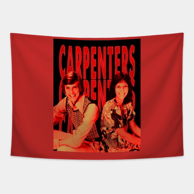 CARPENTERS // Dark Cover Art Tapestry by CreatenewARTees