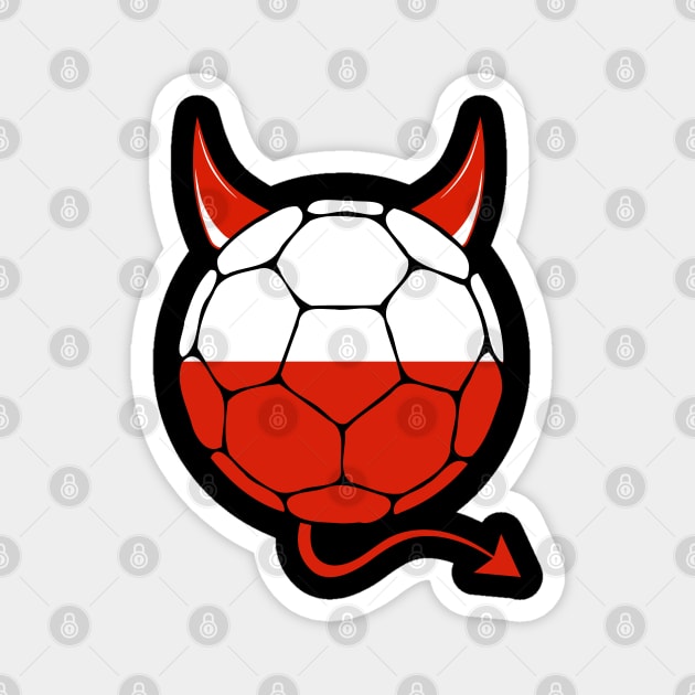 Poland Halloween Magnet by footballomatic