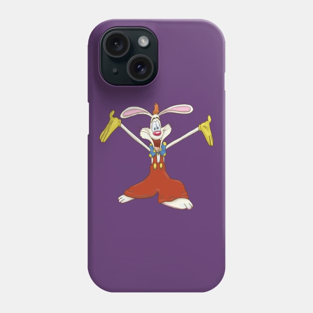 Roger Rabbit Phone Case by tesiamarieart