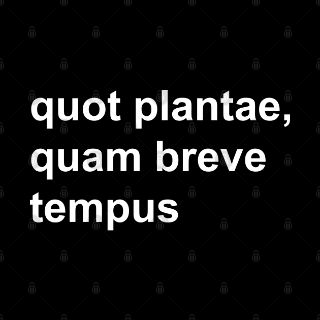 quot plantae, quam breve tempus by HousePlantHobbyist