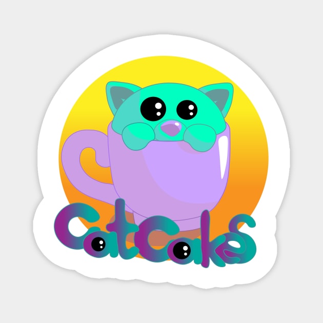 CatCakes Magnet by AnnaBlackDragon