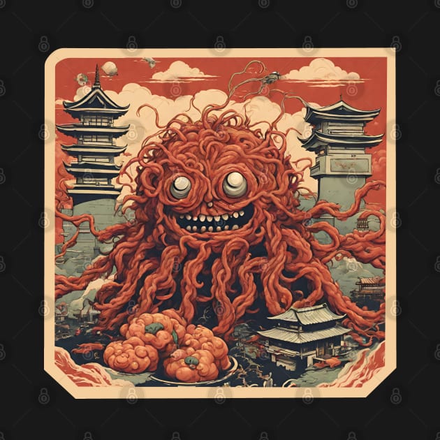 Spaghetti monster by Ilustradamus