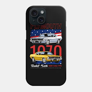 1970 Hemi Cuda Car Phone Case