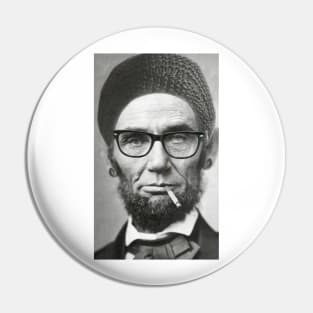 Lincoln "The Original Hipster" Pin