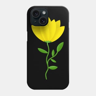 Yellow flower Phone Case