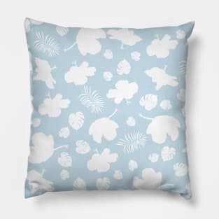 Hibiscus floral seamless pattern Pillow