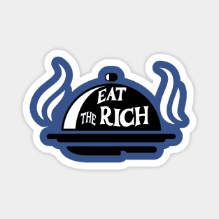 eat the rich bbq Magnet