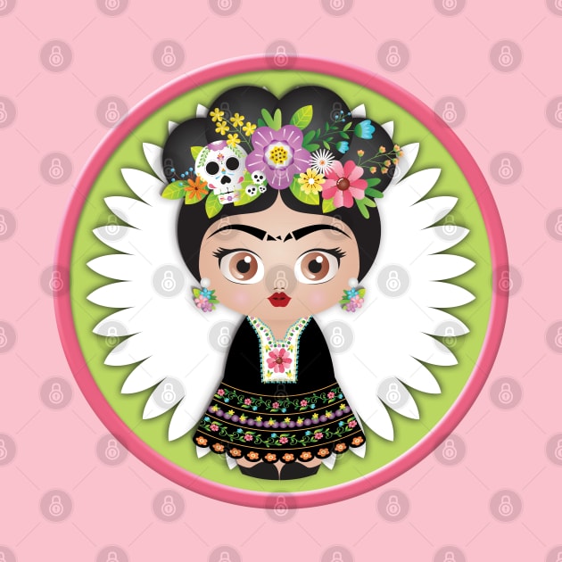 Cute Frida Khalo by MIMOgoShopping