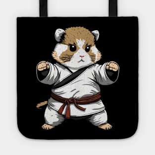 Karate Belt Colors Hamster Japanese Martial Art Defense Tote