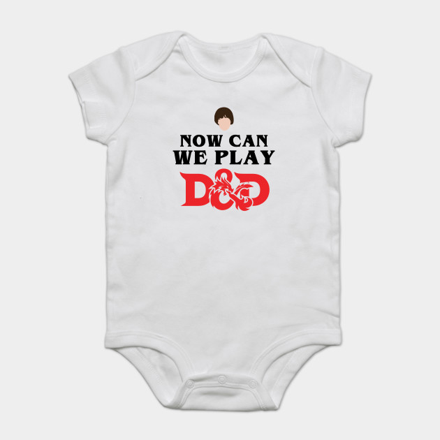 stranger things baby onesie