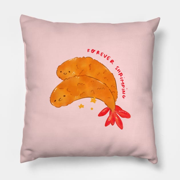 Forever Shrimping Pillow by momofresa