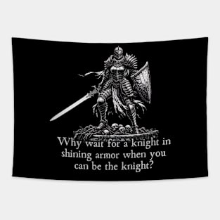 Lady Knight Tapestry