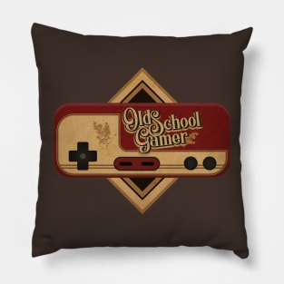 Old School Gamer Pillow