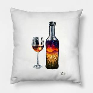 The story of wine Pillow