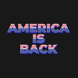 America Is Back - Saying Gift T-Shirt