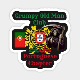 Grumpy Old Man Club Portuguese Chapter Magnet