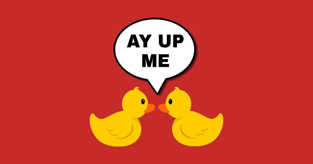Ay Up Me Duck Duck T Shirt Teepublic