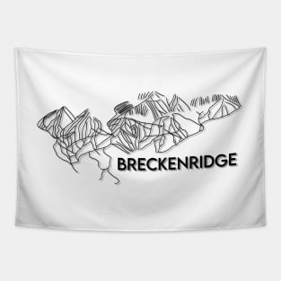 Breckenridge CO Trail Map | Breckenridge Ski Resort Colorado Tapestry