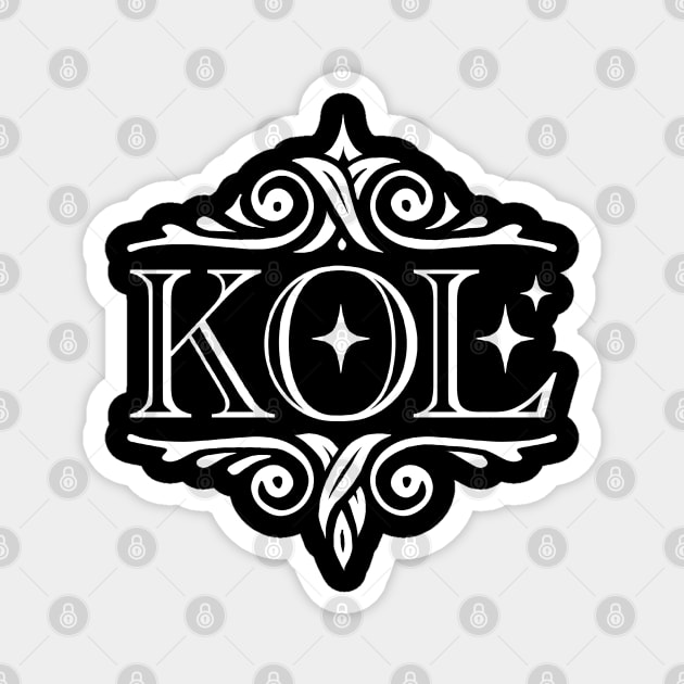 Kol Deluxe Magnet by StickSicky