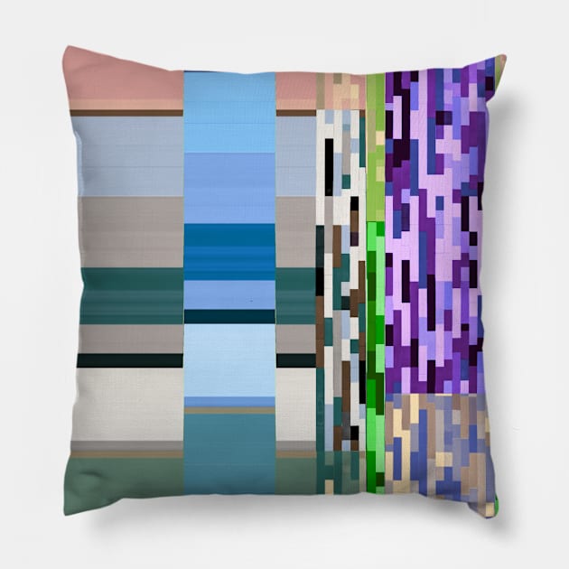 River Tide Stripes Pillow by L'Appel du Vide Designs by Danielle Canonico