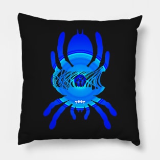 Tarantula Silhouette V156 (Radial) Pillow