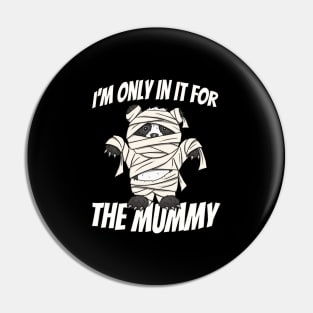 Only In It For The Mummy | Panda Halloween Money Pun Pin