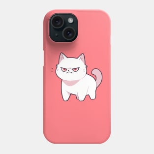 Angry Cat Morning Mood - Cat Lover Phone Case