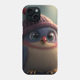 Cute Valentine's Finch Phone Case