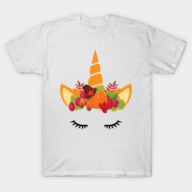 Unicorn Thanksgiving Women And Toddler Fall T Shirt Unicorn Thanksgiving T Shirt Teepublic
