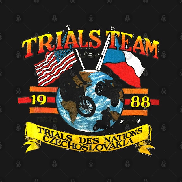 Vintage Trials Team USA by ROEDERcraft