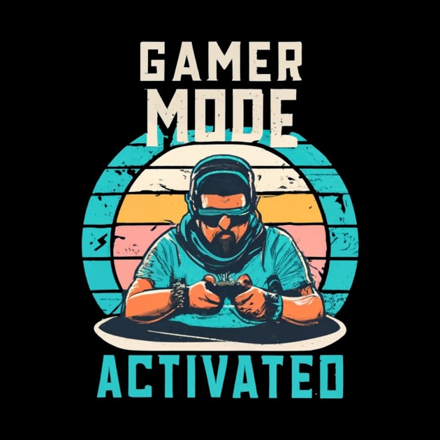 GAMER MODE ACTIVATED by MusicianCatsClub