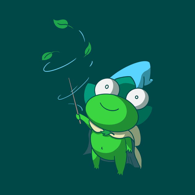 Frog Wizard by Leo