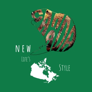 CANADA Animal - Life Style T-Shirt